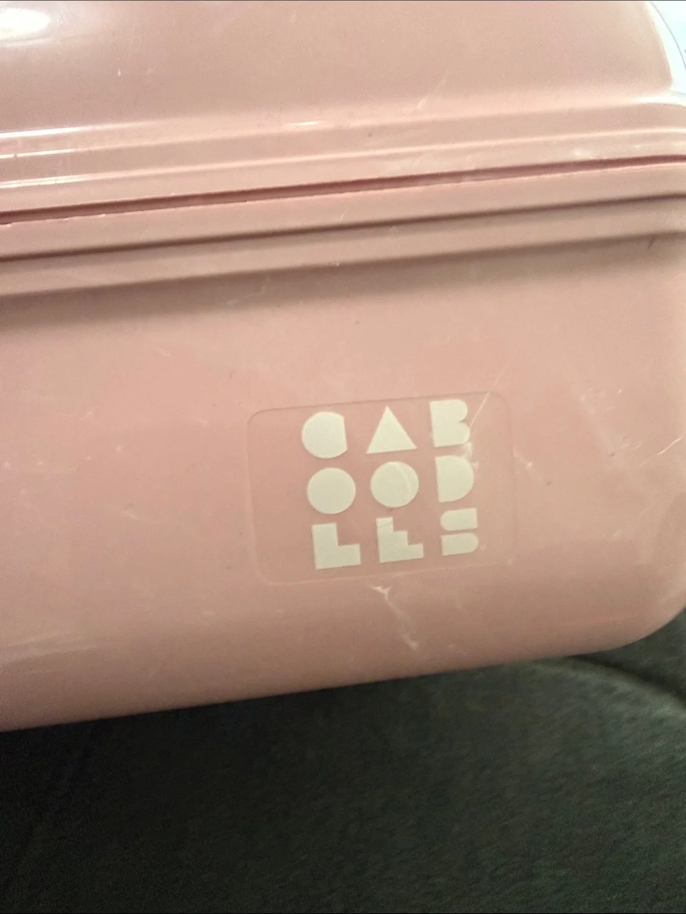Caboodles Pink Makeup Case with Mirror